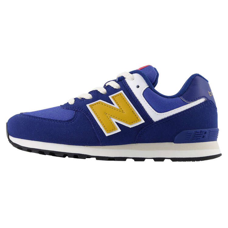 New Balance 574 GS Kids Casual Shoes, Navy/Blue, rebel_hi-res