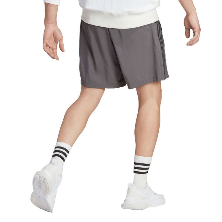 adidas Mens 3-Stripes Chelsea Shorts Grey XS, Grey, rebel_hi-res