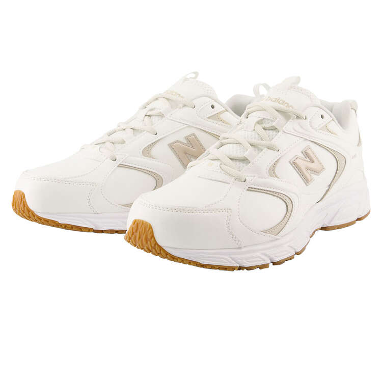 New Balance 408 V1 Womens Casual Shoes White/Gold US 5.5, White/Gold, rebel_hi-res