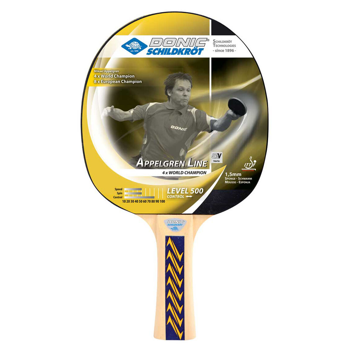 Donic Schildkrot Appelgren 500 Table Tennis Bat | Rebel Sport