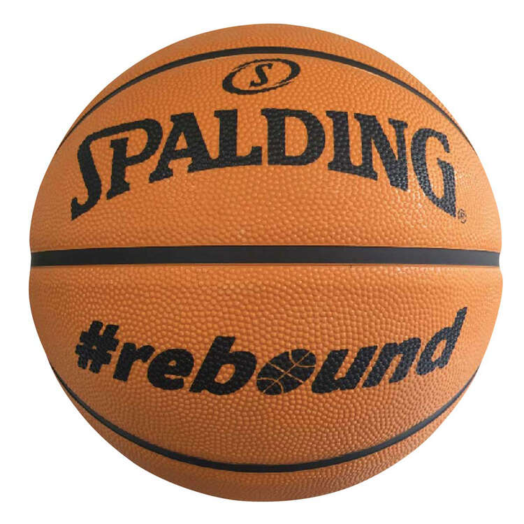 Spalding Rebound Basketball 7 Orange / Black 7, Orange / Black, rebel_hi-res