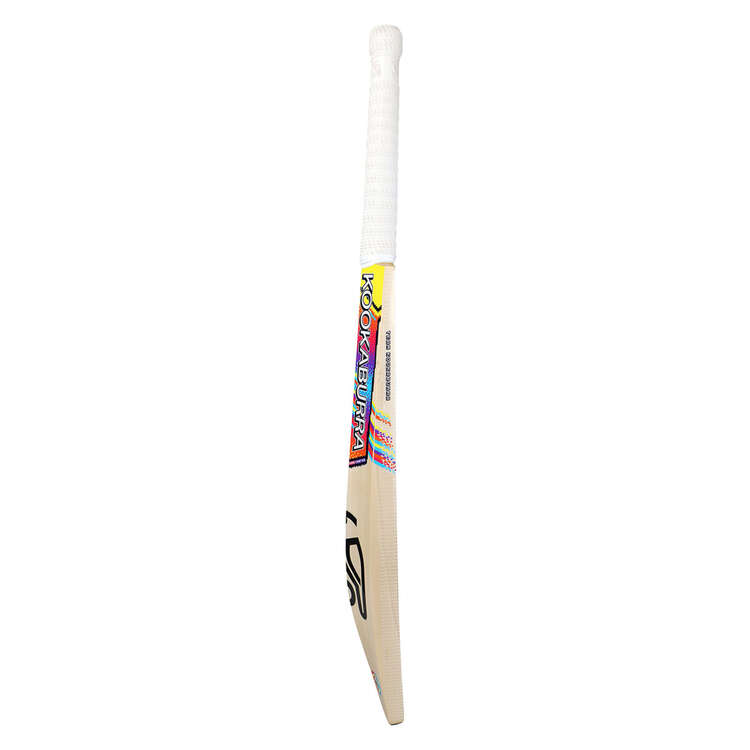 Kookaburra Pixel Giga Junior Cricket Bat, Tan/Yellow, rebel_hi-res