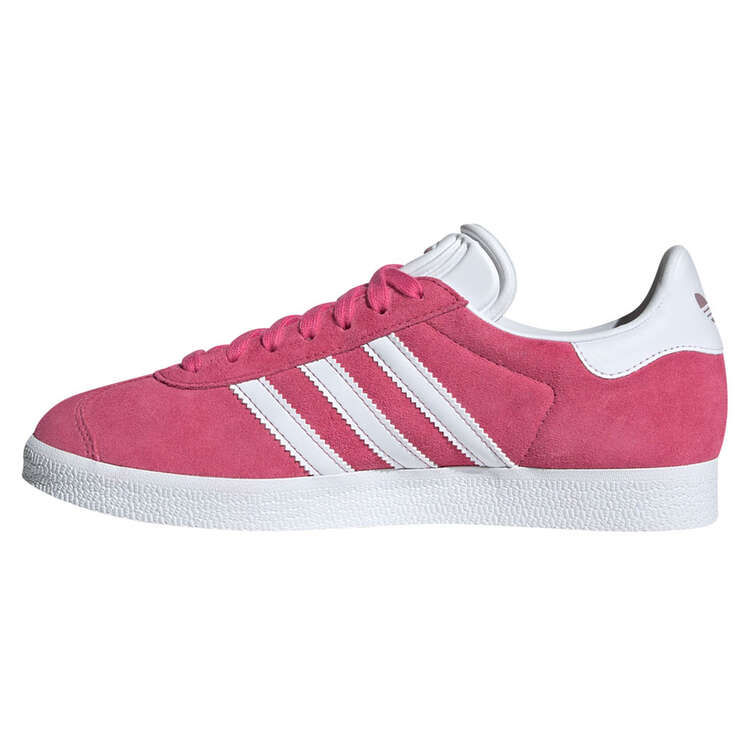 adidas Originals Gazelle Womens Casual Shoes Pink/White US 6, Pink/White, rebel_hi-res