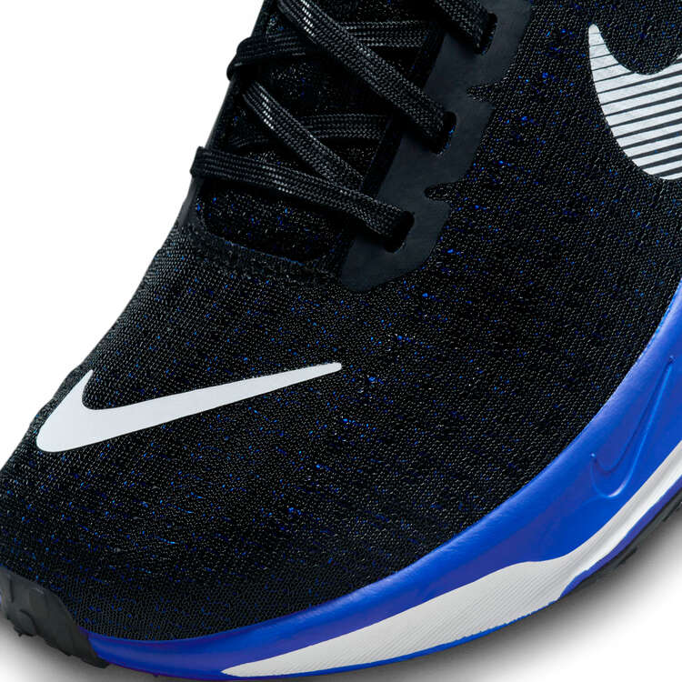 Nike ZoomX Invincible Run Flyknit 3 Mens Running Shoes Black/Blue US 8, Black/Blue, rebel_hi-res