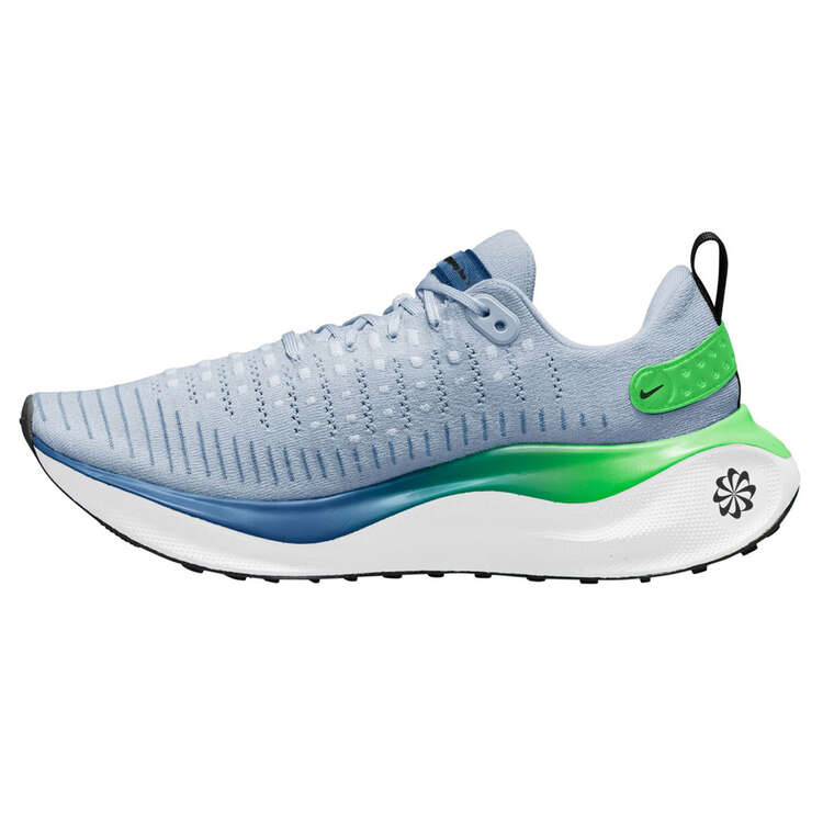 Nike InfinityRN 4 Mens Running Shoes, Grey/Green, rebel_hi-res