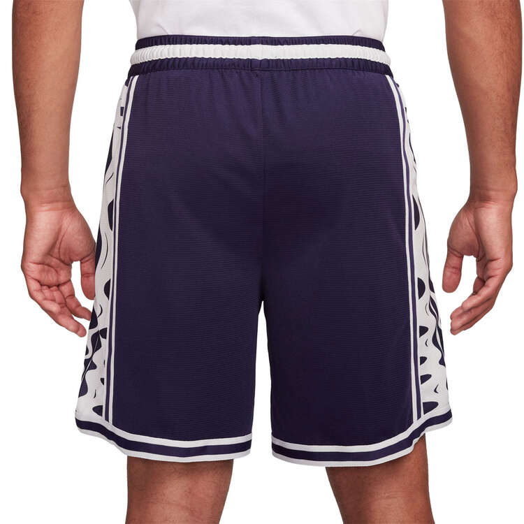 Nike Mens Dri-FIT DNA 8 Inch Basketball Shorts Purple S, Purple, rebel_hi-res