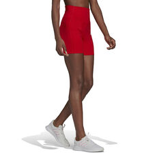 adidas Womens FeelBrilliant Designed To Move Shorts, Crimson, rebel_hi-res