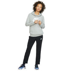 Nike Womens Sportswear Essential Fleece Pullover Hoodie, Grey, rebel_hi-res