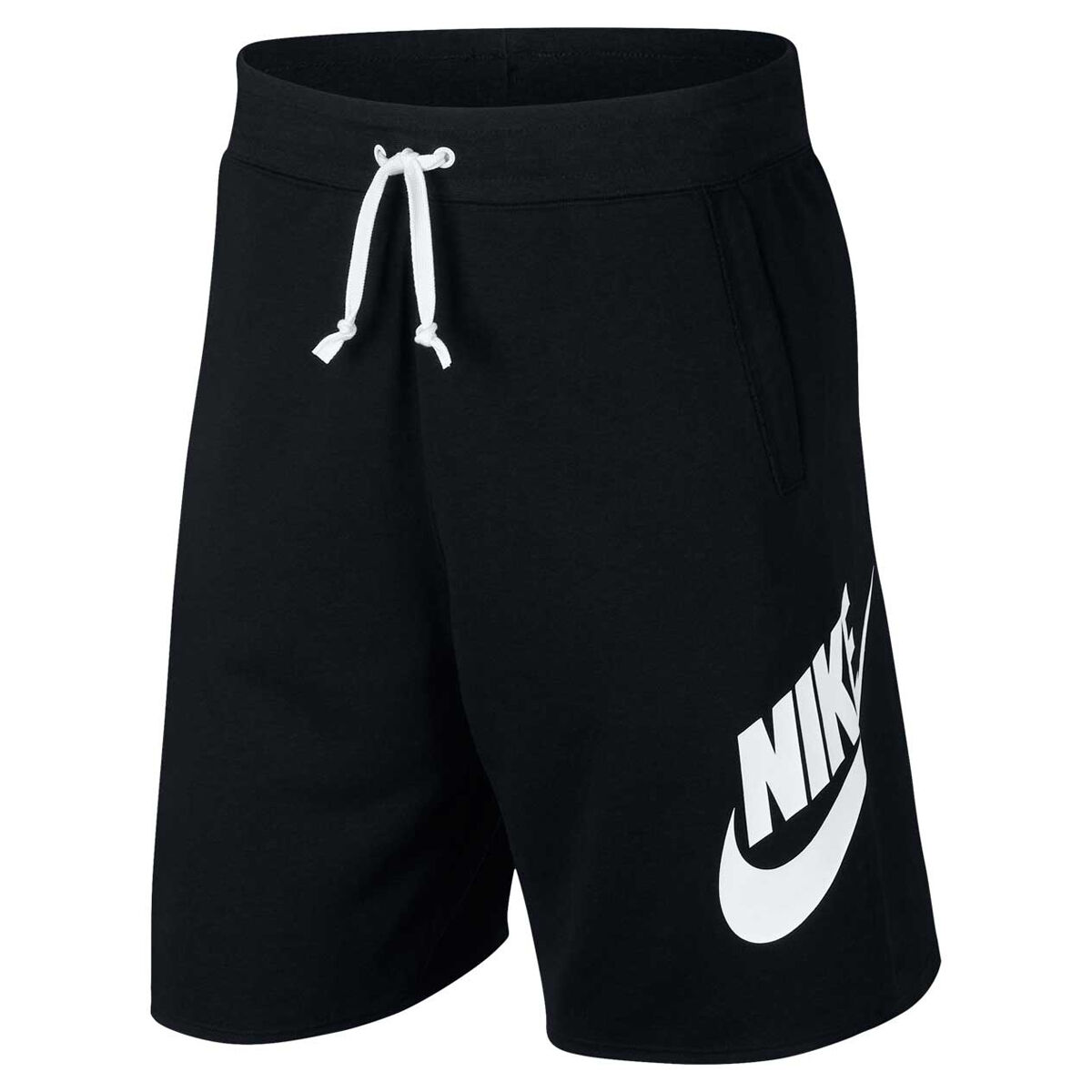 nike black sports shorts