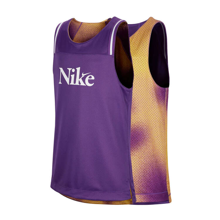 Nike Kids Culture Of Basketball Reversible Jersey, Purple, rebel_hi-res