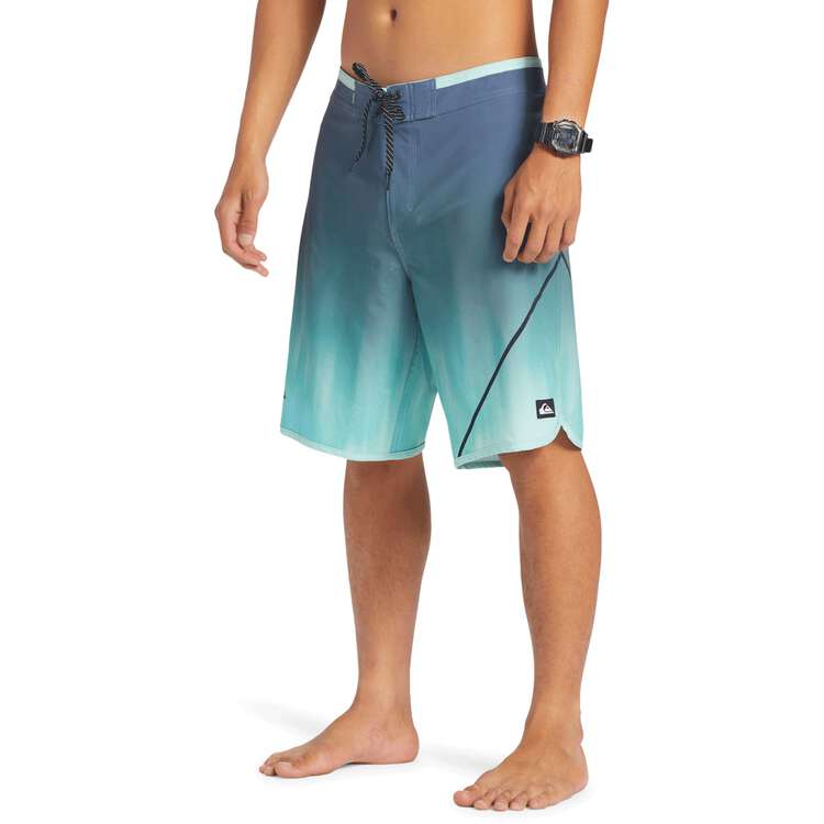 Quiksilver Mens Surfsilk New Wave 20in Board Shorts, Blue, rebel_hi-res