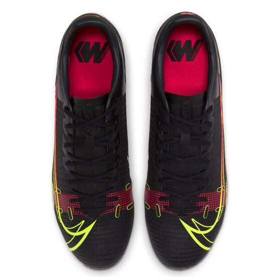 Nike Mercurial Vapor 14 Academy Football Boots Black US Mens 4 / Womens 5.5, Black, rebel_hi-res