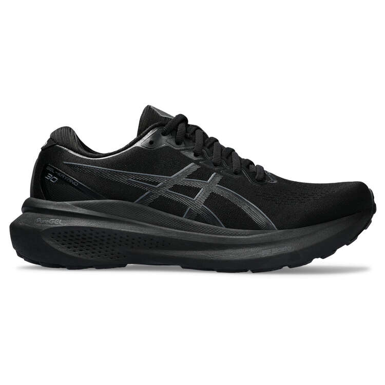 Asics GEL Kayano 30 4E Mens Running Shoes Black US 7, Black, rebel_hi-res
