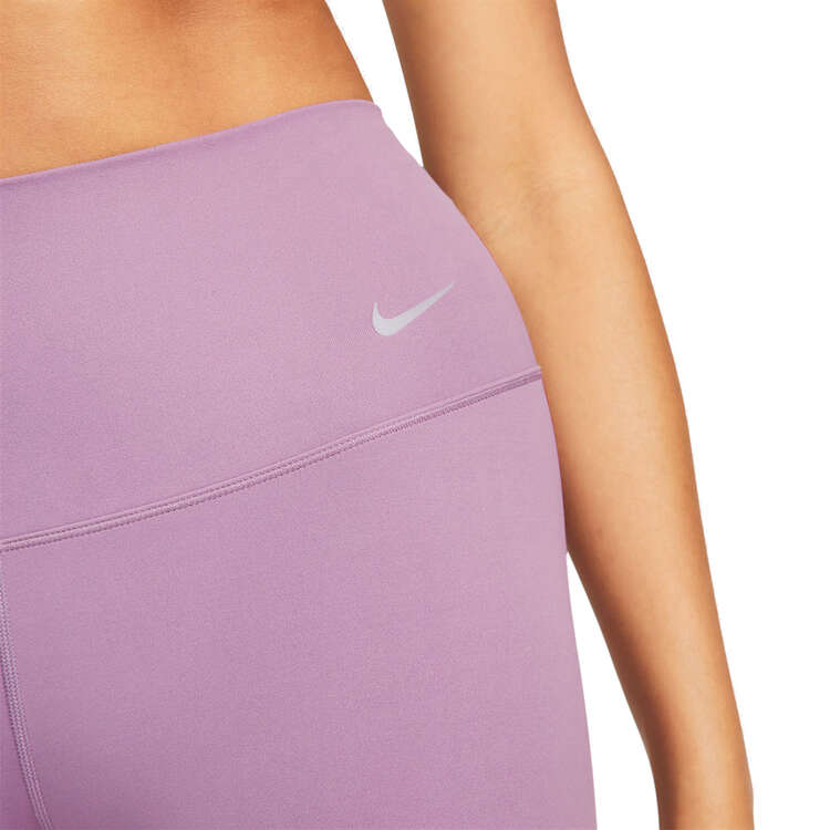 Nike Womens Zenvy Gentle Support High Waisted 7/8 Tights, Purple, rebel_hi-res