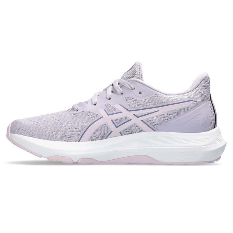 Asics GT 2000 12 GS Kids Running Shoes Lilac/White US 1, Lilac/White, rebel_hi-res