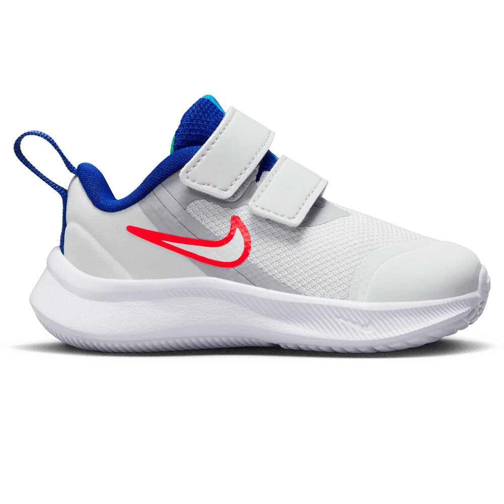 Nike Star Runner 3 Toddlers Shoes Grey/Blue US 4 | Rebel Sport