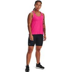 Under Armour Womens Knockout Tank, Pink, rebel_hi-res