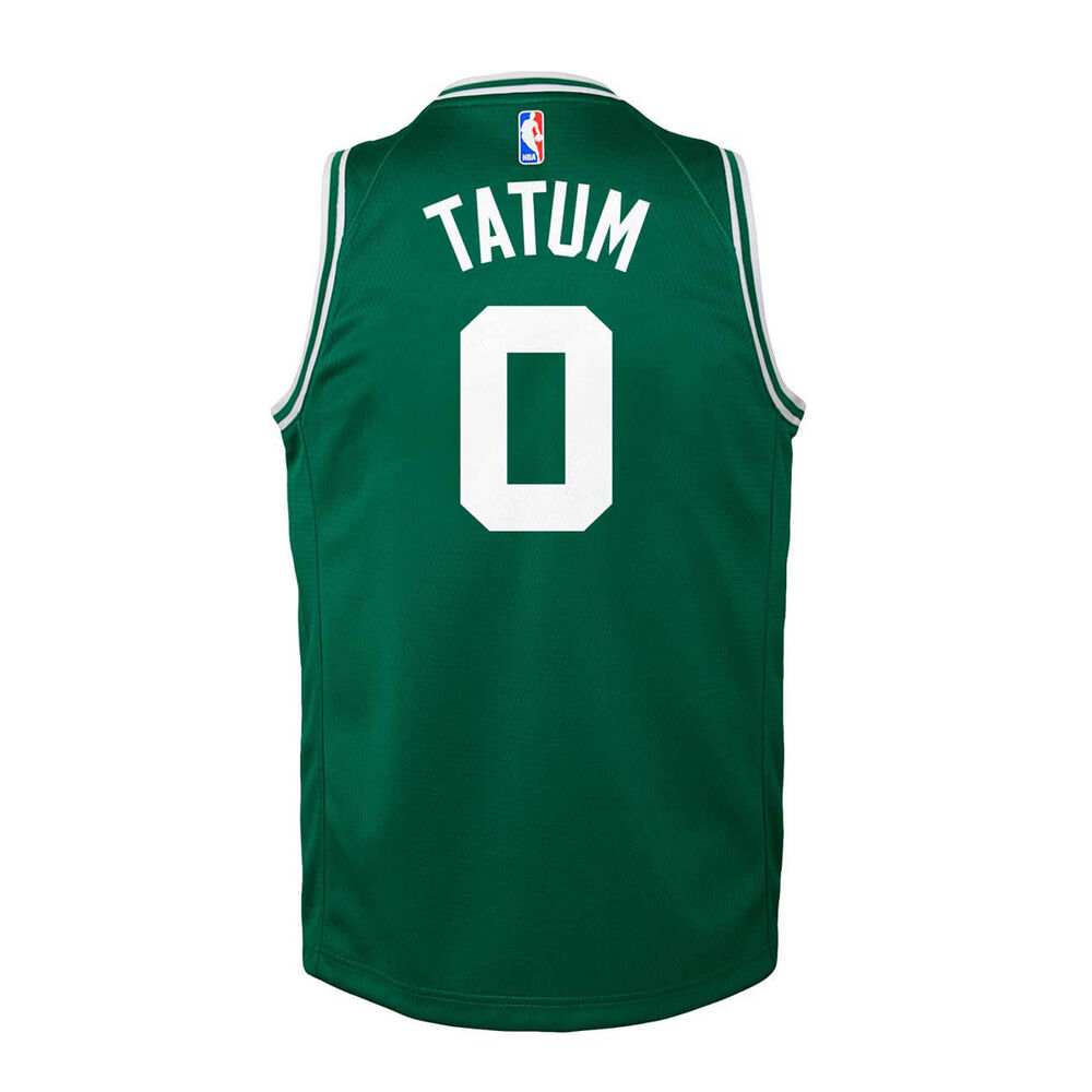 Nike Boston Celtics Jayson Tatum 2020/21 Kids Icon Swingman Jersey ...