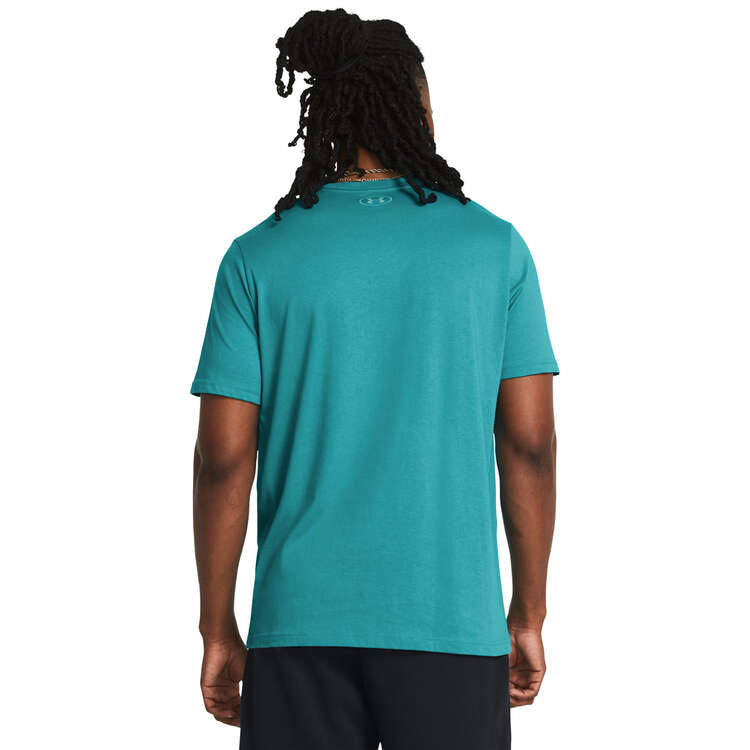 Under Armour Mens Project Rock Payoff Graphic Tee Green XS, Green, rebel_hi-res