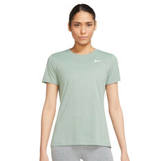 Nike Womens Dri-FIT Legend Training Tee Green XS, Green, rebel_hi-res