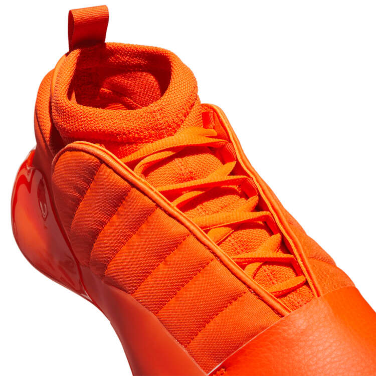 adidas Harden Volume 7 Basketball Shoes, Orange/White, rebel_hi-res