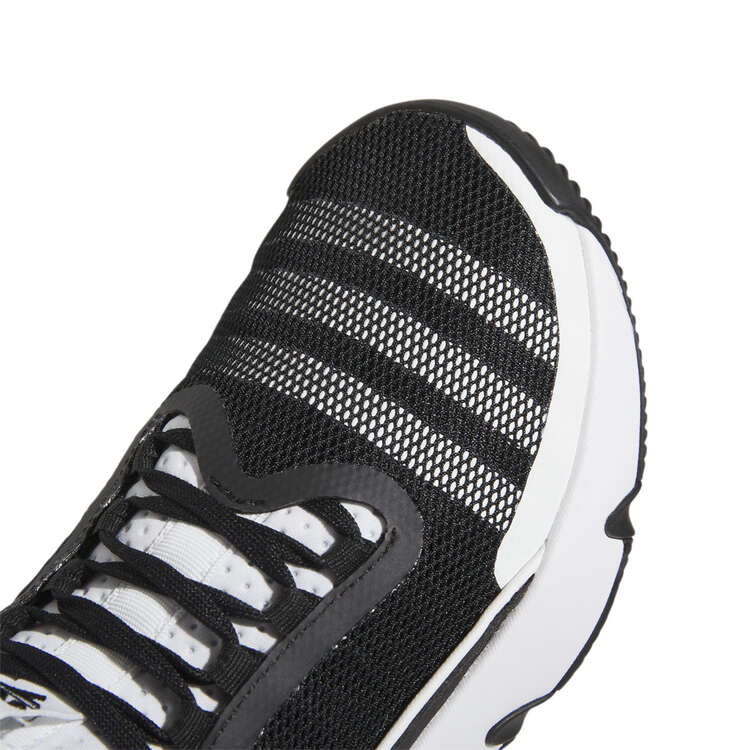 adidas Trae Unlimited GS Kids Basketball Shoes, Black/White, rebel_hi-res