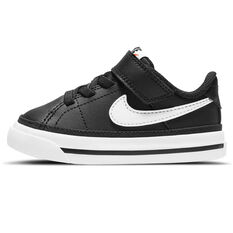 Nike Court Legacy Toddlers Shoes Black/White US 4, Black/White, rebel_hi-res