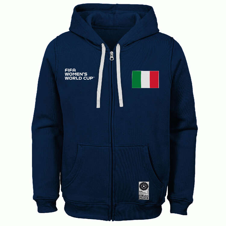 Italy 2023 Football Supporter Hoodie, Navy, rebel_hi-res