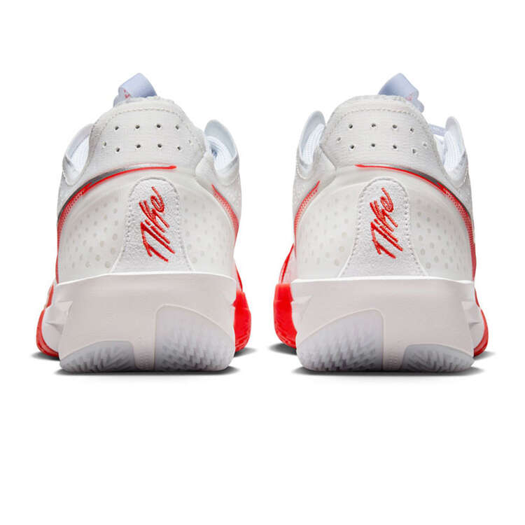 Nike Air Zoom G.T. Cut 3 Basketball Shoes, White/Silver, rebel_hi-res