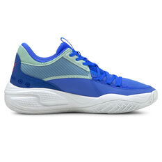 Puma Court Rider 1 Basketball Shoes Blue US 7, Blue, rebel_hi-res