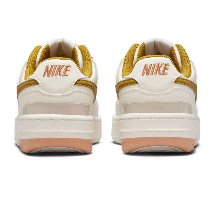 Nike Gamma Force Womens Casual Shoes, White/Gold, rebel_hi-res