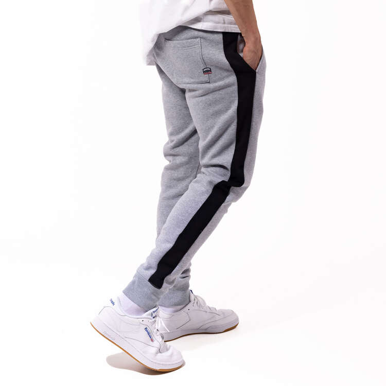 Russell Athletic Mens Small Arch Trackpants, Grey, rebel_hi-res