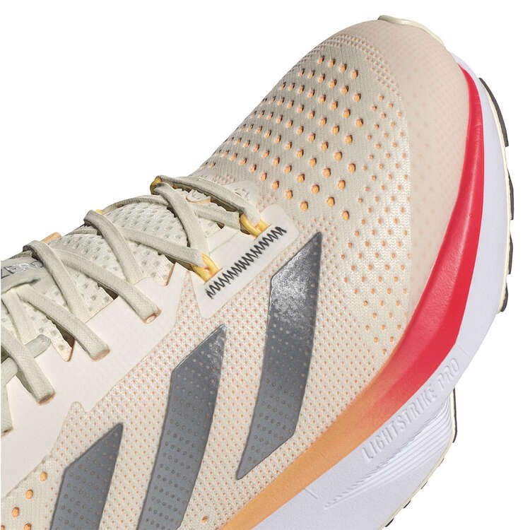 adidas Adizero SL Womens Running Shoes, Tan/Red, rebel_hi-res