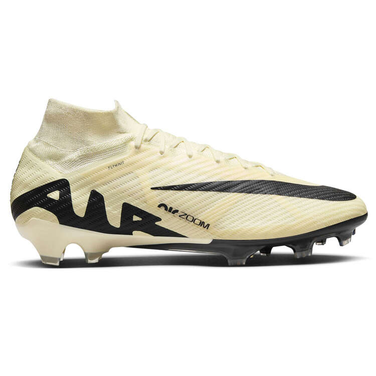 Nike Zoom Mercurial Superfly 9 Elite Football Boots, Yellow/Black, rebel_hi-res