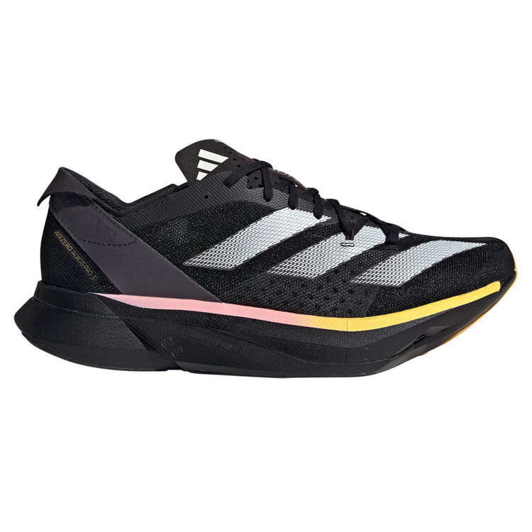 adidas Adizero Adios Pro 3 Mens Running Shoes Black/Silver US 8, Black/Silver, rebel_hi-res