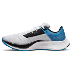 Nike Air Zoom Pegasus 38 Mens Running Shoes White/Blue US 7, White/Blue, rebel_hi-res