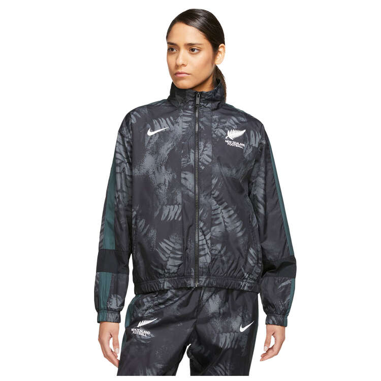 Nike Womens New Zealand Essential Lightweight Football Jacket Black XS, Black, rebel_hi-res