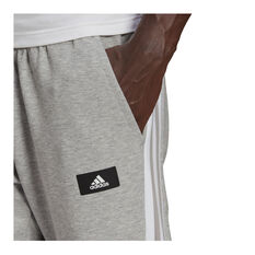 adidas Mens Sportswear Future Icons 3-Stripes Pants, Grey, rebel_hi-res