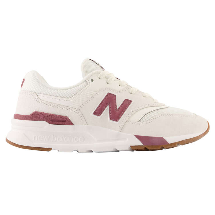 New Balance 997H V1 Womens Casual Shoes, White/Pink, rebel_hi-res
