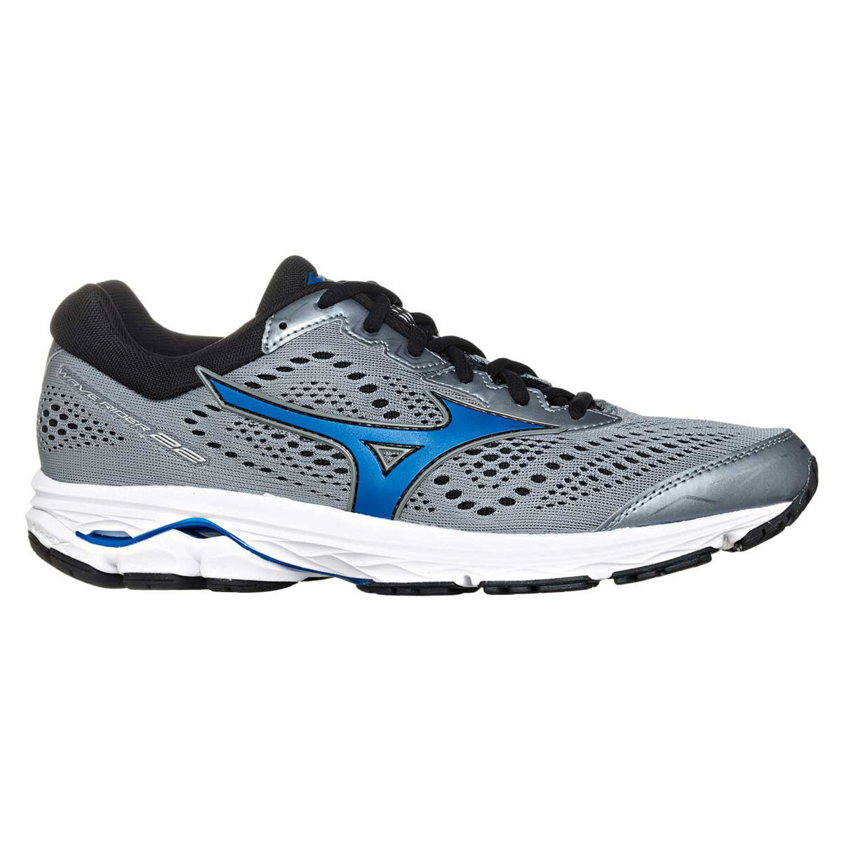 Mizuno Wave Rider 22 2E Mens Running Shoes Grey / Blue US 12 | Rebel Sport