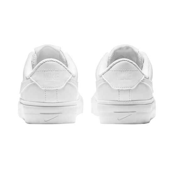 Nike Court Legacy GS Kids Casual Shoes, White, rebel_hi-res