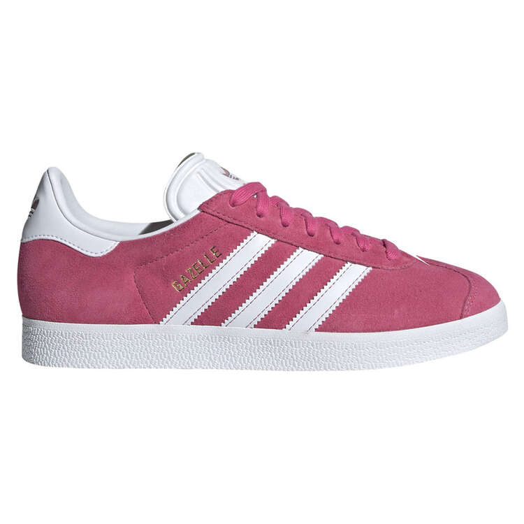 adidas Originals Gazelle Womens Casual Shoes Pink/White US 6, Pink/White, rebel_hi-res
