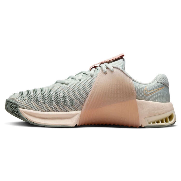 Nike Metcon 9 Womens Training Shoes Grey/Rose US 6, Grey/Rose, rebel_hi-res