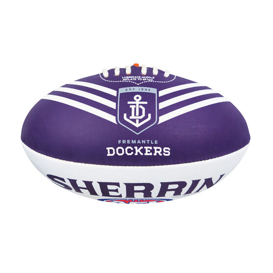 Sherrin AFL Fremantle Dockers Synthetic Ball, , rebel_hi-res