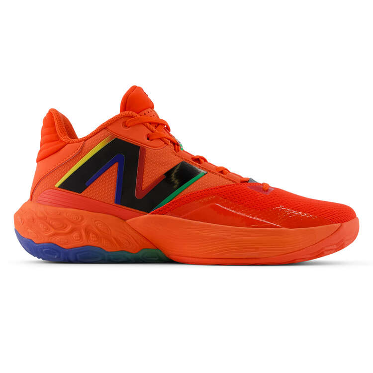 New Balance Two WXY V4 Basketball Shoes Orange US Mens 7 / Womens 8.5, Orange, rebel_hi-res