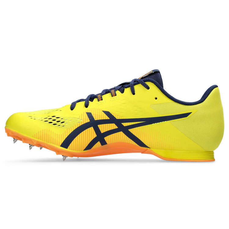 Asics Hyper Sprint 8 MD Track Shoes, Yellow/Blue, rebel_hi-res