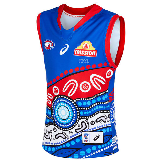 Western Bulldogs Youth 2022 Indigenous Guernsey, , rebel_hi-res