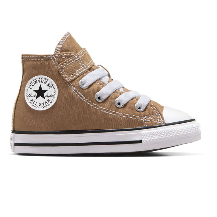 Converse Chuck Taylor All Star Toddlers Shoes Brown/White US 4, Brown/White, rebel_hi-res