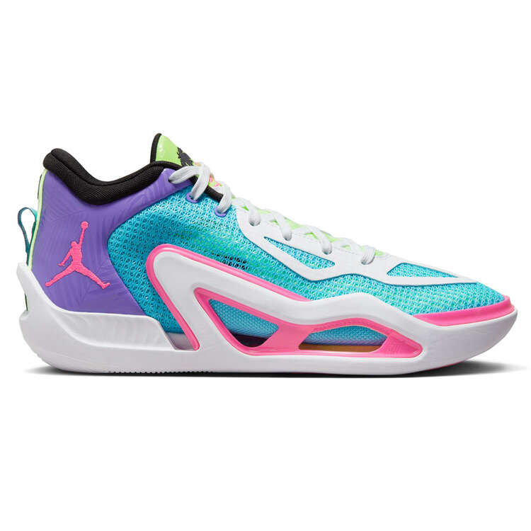 Jordan Tatum 1 Wave Runner Basketball Shoes Blue/Pink US Mens 7 / Womens 8.5, Blue/Pink, rebel_hi-res