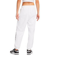 Nike Air Womens Fleece Pants, White, rebel_hi-res